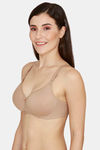 Rosaline Padded Non Wired 3/4th Coverage T-Shirt Bra - Nude — thumbnail 2