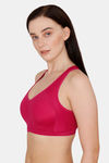 Rosaline Everyday Double Layered Non Wired Medium Coverage T-Shirt Bra - Rethink Pink — thumbnail 3