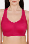 Rosaline Everyday Double Layered Non Wired Medium Coverage T-Shirt Bra - Rethink Pink — thumbnail 4