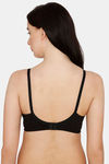 Rosaline Everyday Double Layered Non Wired Medium Coverage T-Shirt Bra - Black — thumbnail 3