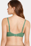 Rosaline Everyday Double Layered Non-Wired 3/4th Coverage T-Shirt Bra - Fairway — thumbnail 2