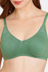 Rosaline Everyday Double Layered Non-Wired 3/4th Coverage T-Shirt Bra - Fairway — thumbnail 4