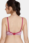 Rosaline Everyday Double Layered Non Wired 3/4th Coverage T-Shirt Bra - Malaga Floral Pt — thumbnail 2