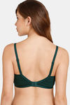 Rosaline Everyday Double Layered Non-Wired 3/4th Coverage T-Shirt Bra - Pine Grove — thumbnail 2