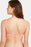 Rosaline Everyday Double Layered Non Wired 3/4th Coverage T-Shirt Bra - Candlelight Peach — thumbnail 2