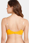 Rosaline Everyday Double Layered Non Wired 3/4th Coverage T-Shirt Bra - Cadmium Yellow — thumbnail 2
