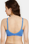 Rosaline Everyday Double Layered Non Wired 3/4th Coverage T-Shirt Bra - Marina — thumbnail 2