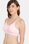 Rosaline Everyday Double Layered Non Wired 3/4th Coverage T-Shirt Bra - Orchid Pink — thumbnail 3