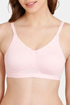 Rosaline Everyday Double Layered Non Wired 3/4th Coverage T-Shirt Bra - Orchid Pink — thumbnail 4
