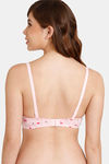 Rosaline Padded Wired 3/4th Coverage T-Shirt Bra - Orchid Pink — thumbnail 2