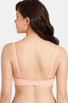 Rosaline Padded Wired Medium Coverage T-Shirt Bra - Candlelight Peach — thumbnail 2