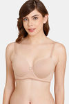 Rosaline Padded Wired 3/4th Coverage T-Shirt Bra - Roebuck — thumbnail 1