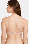 Rosaline Padded Wired 3/4th Coverage T-Shirt Bra - Roebuck — thumbnail 2