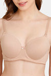 Rosaline Padded Wired 3/4th Coverage T-Shirt Bra - Roebuck — thumbnail 4