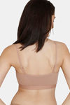 Rosaline Girls Single Layered Non Wired Full Coverage Beginner Bra - Nude — thumbnail 2