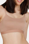 Rosaline Girls Single Layered Non Wired Full Coverage Beginner Bra - Nude — thumbnail 4