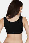Rosaline Girls Single Layered Non Wired Full Coverage Beginner Bra - Anthracite — thumbnail 2