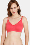 Rosaline Everyday Double Layered Non Wired 3/4Th Coverage T-Shirt Bra - Winterberry — thumbnail 1