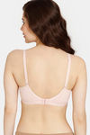 Rosaline Everyday Double Layered Non Wired 3/4th Coverage T-Shirt Bra - Peach Whip — thumbnail 2