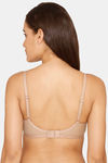 Rosaline Everyday Double Layered Non Wired 3/4th Coverage T-Shirt Bra - Skin — thumbnail 2