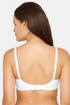 Rosaline Everyday Double Layered Non Wired 3/4th Coverage T-Shirt Bra - White — thumbnail 2