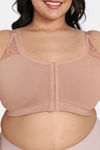 Rosaline Cyber Grove Everyday Double Layered Non Wired Full Coverage Super Support Bra - Roebuck — thumbnail 4