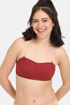 Rosaline Double Layered Non Wired Medium Coverage Strapless Bra - Emboldened — thumbnail 1
