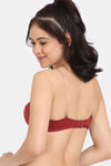 Rosaline Double Layered Non Wired Medium Coverage Strapless Bra - Emboldened — thumbnail 2