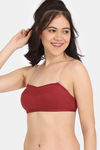 Rosaline Double Layered Non Wired Medium Coverage Strapless Bra - Emboldened — thumbnail 3