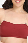 Rosaline Double Layered Non Wired Medium Coverage Strapless Bra - Emboldened — thumbnail 4