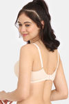 Rosaline Everyday Essentials Double Layered Non Wired 3/4Th Coverage T-Shirt Bra - Ecru — thumbnail 2