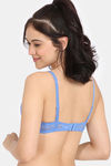 Rosaline Padded Non Wired 3/4Th Coverage Lace Bra - Regetta — thumbnail 2