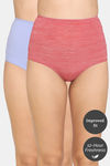 Rosaline Medium Rise Full Coverage Hipster Panty (Pack of 2) - Multicolor — thumbnail 1