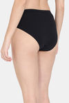 Rosaline Fleur Burst Medium Rise Full Coverage Hipster Panty (Pack of 5) - Black — thumbnail 15