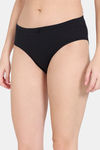 Rosaline Fleur Burst Medium Rise Full Coverage Hipster Panty (Pack of 5) - Black — thumbnail 8