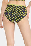 Rosaline Fruit Fusion Low Rise Full Coverage Hipster Panty - Scarab — thumbnail 2