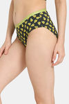 Rosaline Fruit Fusion Low Rise Full Coverage Hipster Panty - Scarab — thumbnail 3