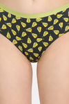 Rosaline Fruit Fusion Low Rise Full Coverage Hipster Panty - Scarab — thumbnail 4