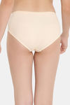 Rosaline Fun Basics Low Rise Full Coverage Hipster Panty - Ecru — thumbnail 2