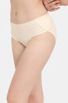 Rosaline Full Coverage Medium Rise Hipster Panty - Ecru — thumbnail 3