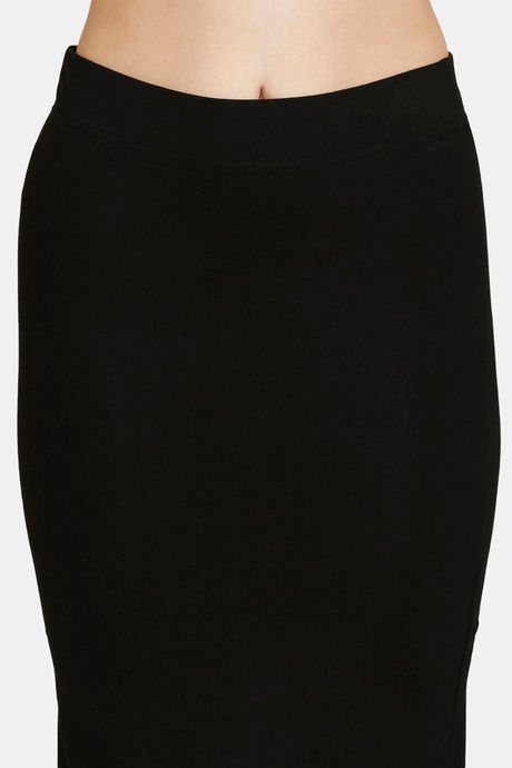 Rosaline All Day Cut And Sew Saree Inskirt - Black — image 5