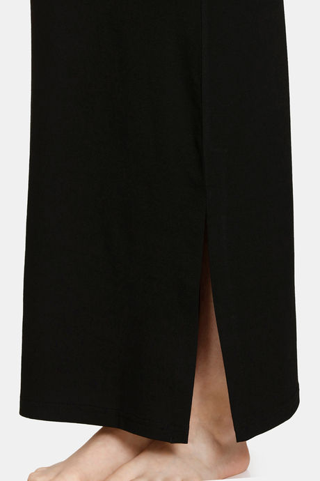 Rosaline All Day Cut And Sew Saree Inskirt - Black — image 7
