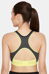 Rosaline Low Impact Sports Bra - Anthra Melange — thumbnail 3