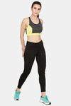 Rosaline Low Impact Sports Bra - Anthra Melange — thumbnail 4