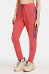 Rosaline Easy Movement Cotton Rich Joggers - Lollipop — thumbnail 1