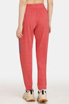 Rosaline Easy Movement Cotton Rich Joggers - Lollipop — thumbnail 3