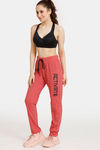 Rosaline Easy Movement Straight Fit Pants - Lollipop — thumbnail 4