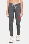 Rosaline Easy Movement Cotton Rich Straight Fit Pants - Anthracite — thumbnail 2