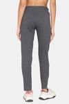 Rosaline Easy Movement Cotton Rich Straight Fit Pants - Anthracite — thumbnail 3