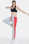 Rosaline Easy Movement Straight Fit Pants - Grey Melange — thumbnail 4
